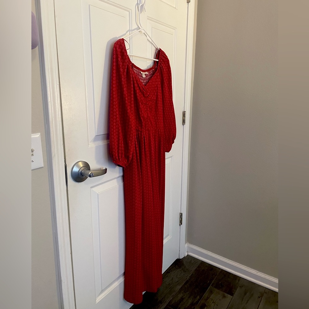 Brand new Knox Rose (target) romper, warn one time for photo shoot. HAS POCKETS!